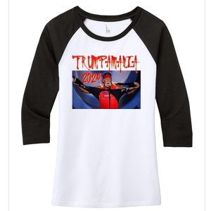 Trumpamania 2024 Trump Vance 2024 Trump Rally 2024 Women's Tri-Blend 3/4-Sleeve Raglan Shirt