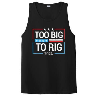 Trump 2024 Too Big To Rig PosiCharge Competitor Tank