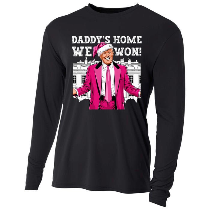 Trump 2024 Take America Back DaddyS Home Trump 2024 Cooling Performance Long Sleeve Crew