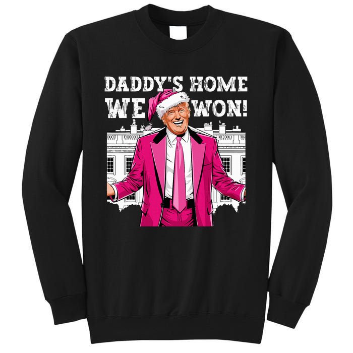 Trump 2024 Take America Back DaddyS Home Trump 2024 Tall Sweatshirt