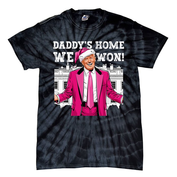 Trump 2024 Take America Back DaddyS Home Trump 2024 Tie-Dye T-Shirt