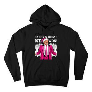 Trump 2024 Take America Back DaddyS Home Trump 2024 Tall Hoodie