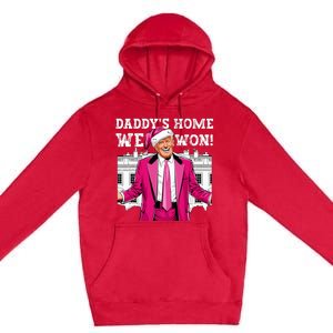 Trump 2024 Take America Back DaddyS Home Trump 2024 Premium Pullover Hoodie