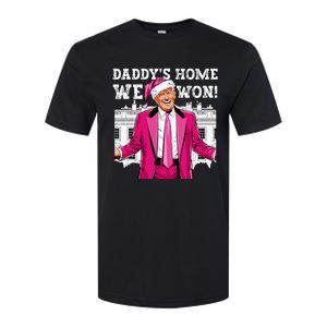 Trump 2024 Take America Back DaddyS Home Trump 2024 Softstyle CVC T-Shirt