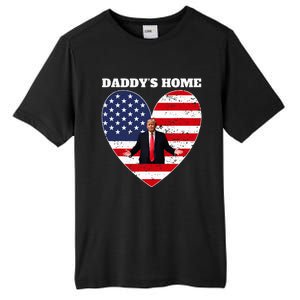 Trump 2024 Take America Back DaddyS Home Trump 2024 Tall Fusion ChromaSoft Performance T-Shirt