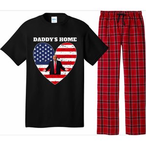 Trump 2024 Take America Back DaddyS Home Trump 2024 Pajama Set