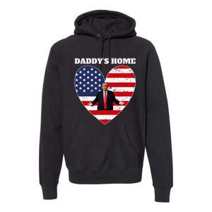 Trump 2024 Take America Back DaddyS Home Trump 2024 Premium Hoodie