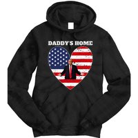 Trump 2024 Take America Back DaddyS Home Trump 2024 Tie Dye Hoodie