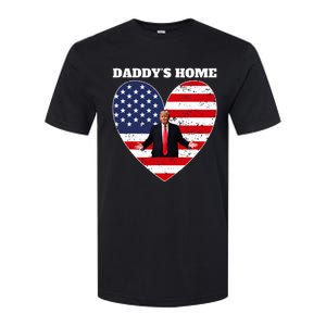 Trump 2024 Take America Back DaddyS Home Trump 2024 Softstyle CVC T-Shirt