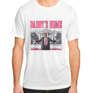 Trump 2024 Take America Back DaddyS Home Trump Pink 2024 Adult ChromaSoft Performance T-Shirt