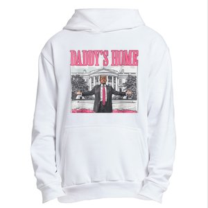 Trump 2024 Take America Back DaddyS Home Trump Pink 2024 Urban Pullover Hoodie