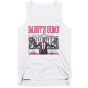 Trump 2024 Take America Back DaddyS Home Trump Pink 2024 Tank Top