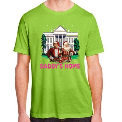 Trump 2024 Take America Back Daddys Home Christmas Adult ChromaSoft Performance T-Shirt