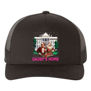 Trump 2024 Take America Back Daddys Home Christmas Yupoong Adult 5-Panel Trucker Hat