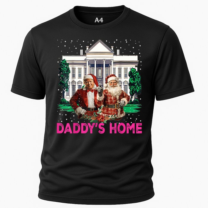 Trump 2024 Take America Back Daddys Home Christmas Cooling Performance Crew T-Shirt