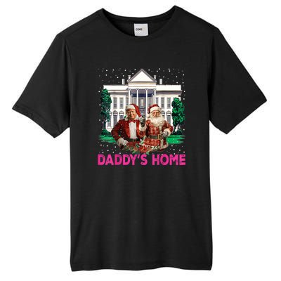 Trump 2024 Take America Back Daddys Home Christmas Tall Fusion ChromaSoft Performance T-Shirt