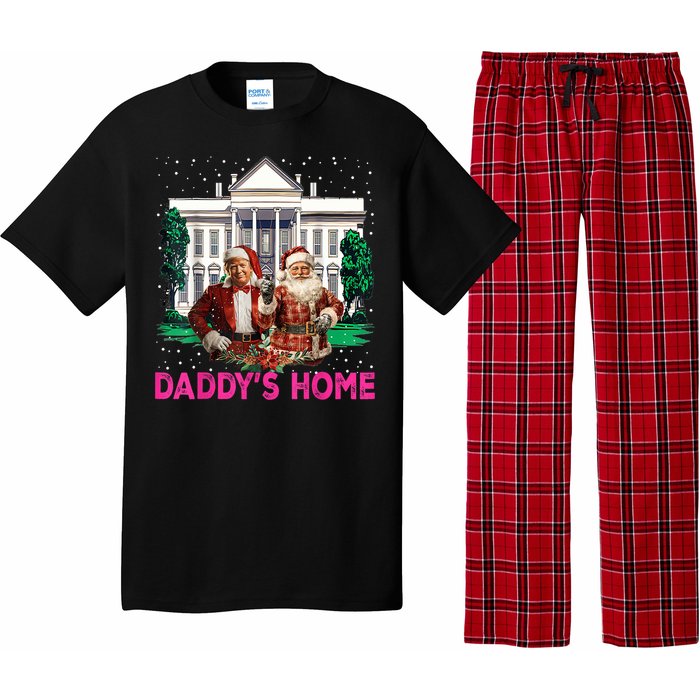 Trump 2024 Take America Back Daddys Home Christmas Pajama Set