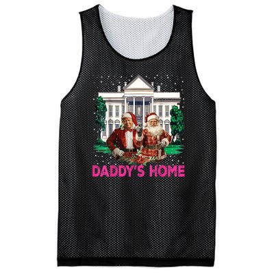 Trump 2024 Take America Back Daddys Home Christmas Mesh Reversible Basketball Jersey Tank