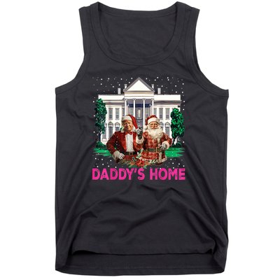 Trump 2024 Take America Back Daddys Home Christmas Tank Top