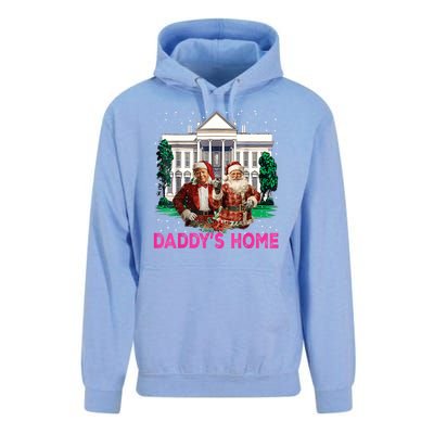 Trump 2024 Take America Back Daddys Home Christmas Unisex Surf Hoodie