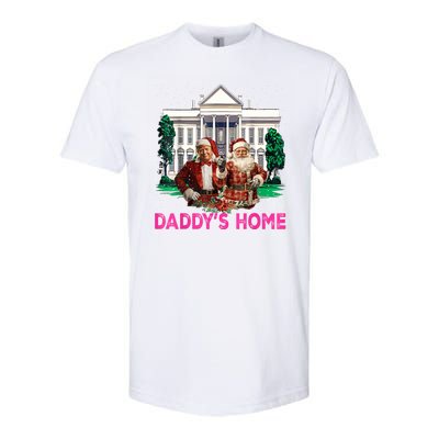 Trump 2024 Take America Back Daddys Home Christmas Softstyle CVC T-Shirt