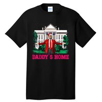 Trump 2024 Take America Back Daddys Home Christmas Tall T-Shirt