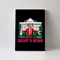 Trump 2024 Take America Back Daddys Home Christmas Canvas