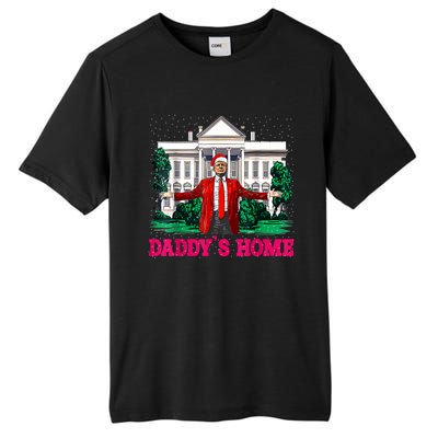 Trump 2024 Take America Back Daddys Home Christmas Tall Fusion ChromaSoft Performance T-Shirt