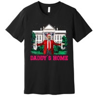 Trump 2024 Take America Back Daddys Home Christmas Premium T-Shirt