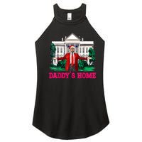 Trump 2024 Take America Back Daddys Home Christmas Women's Perfect Tri Rocker Tank