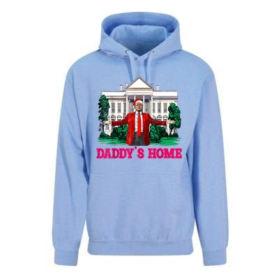 Trump 2024 Take America Back Daddys Home Christmas Unisex Surf Hoodie