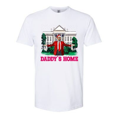 Trump 2024 Take America Back Daddys Home Christmas Softstyle CVC T-Shirt