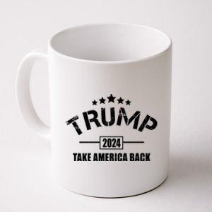 Trump 2024 Take America Back Election Coffee Mug