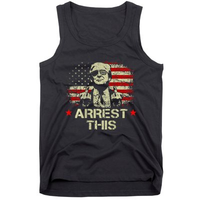 Trump 2024 Trump Arrest This Front On Back Tank Top