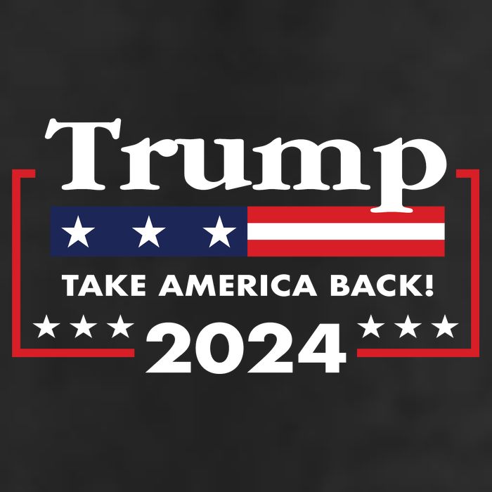 Trump 2024 Take America Back 7 Panel Mesh Trucker Snapback Hat
