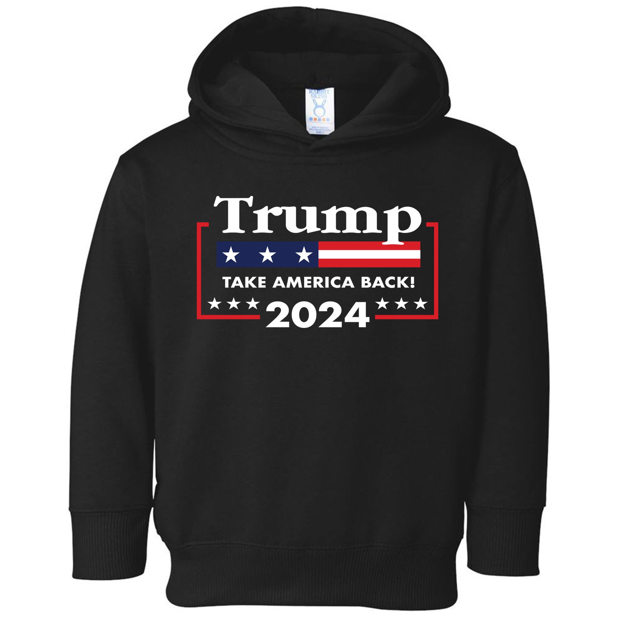 Trump 2024 Take America Back Toddler Hoodie