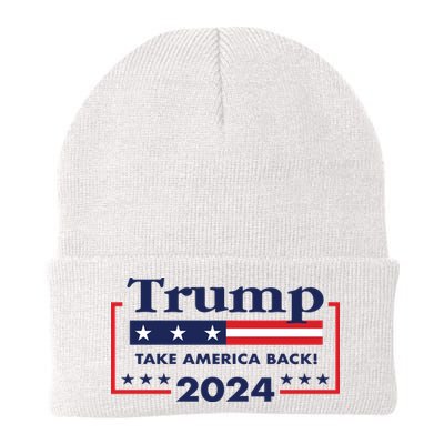 Trump 2024 Take America Back Beanie