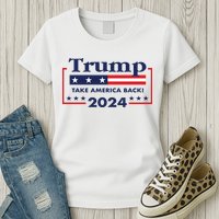 Trump 2024 Take America Back Womens T-Shirt