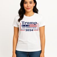 Trump 2024 Take America Back Womens T-Shirt