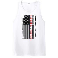 Trump 2024 Take America Back USA Flag PosiCharge Competitor Tank