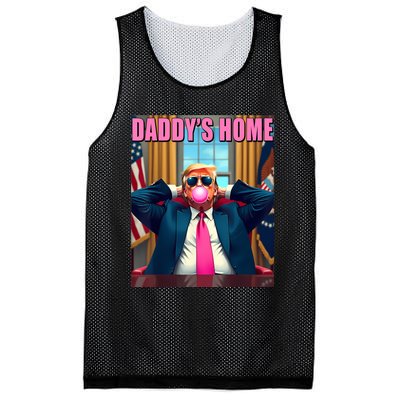 Trump 2024 Take America Back Daddys Home Mesh Reversible Basketball Jersey Tank