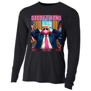 Trump 2024 Take America Back Daddys Home Cooling Performance Long Sleeve Crew