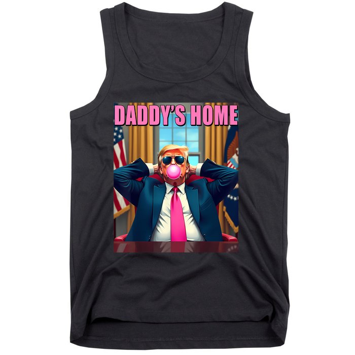 Trump 2024 Take America Back Daddys Home Tank Top