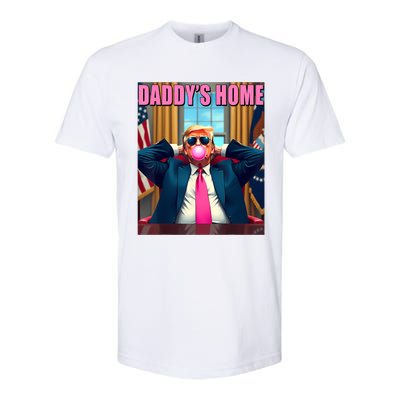 Trump 2024 Take America Back Daddys Home Softstyle CVC T-Shirt