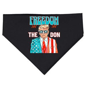 Trump 2024 Take America Back Daddys Home Trump 2024 USA-Made Doggie Bandana