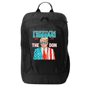 Trump 2024 Take America Back Daddys Home Trump 2024 City Backpack