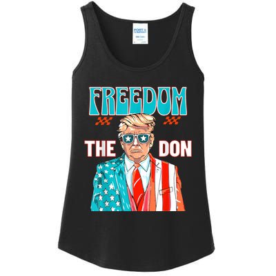 Trump 2024 Take America Back Daddys Home Trump 2024 Ladies Essential Tank