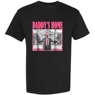 Trump 2024 Take America Back Daddys Home Christmas Garment-Dyed Heavyweight T-Shirt