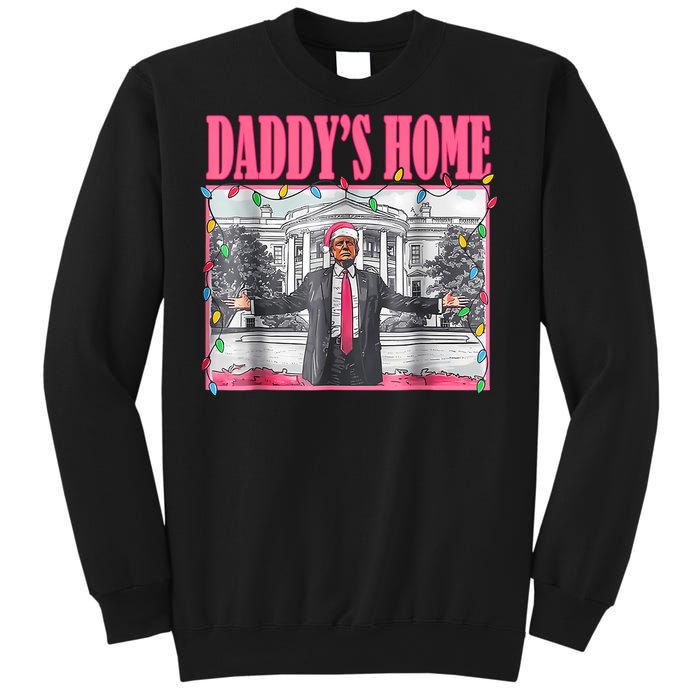 Trump 2024 Take America Back Daddys Home Christmas Sweatshirt