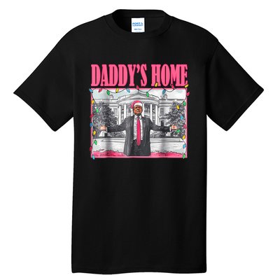 Trump 2024 Take America Back Daddys Home Christmas Tall T-Shirt